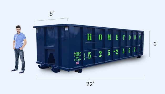 6'T X 8'W X 22'L — Starting At $675.00 30 Yard